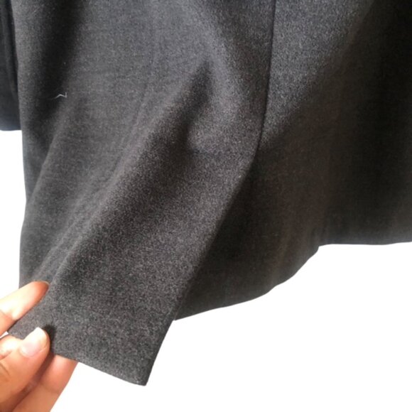 Maralyn & Me Double-Breasted Peacoat Charcoal Gray Size M – Classic Wint… - Picture 8 of 11